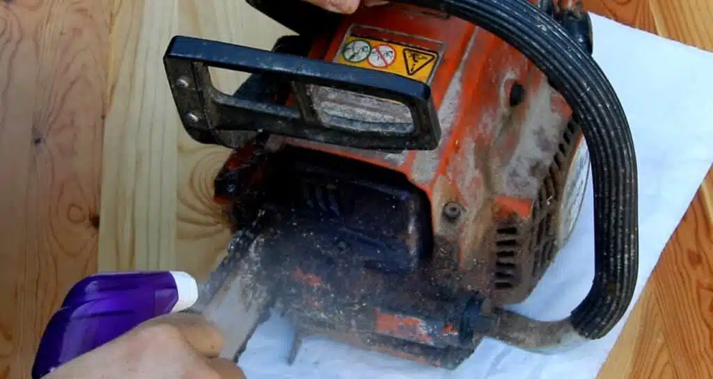 preparare la motosega per l'inverno