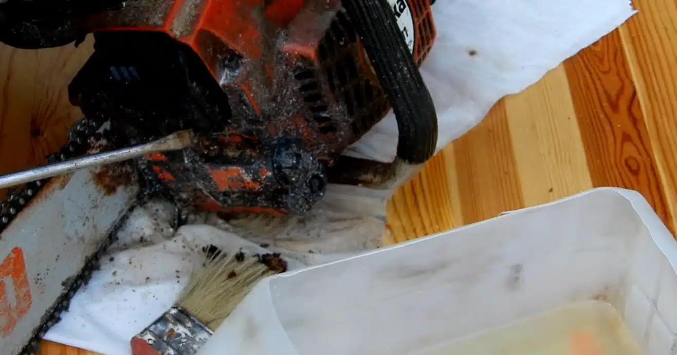 preparare la motosega per l'inverno