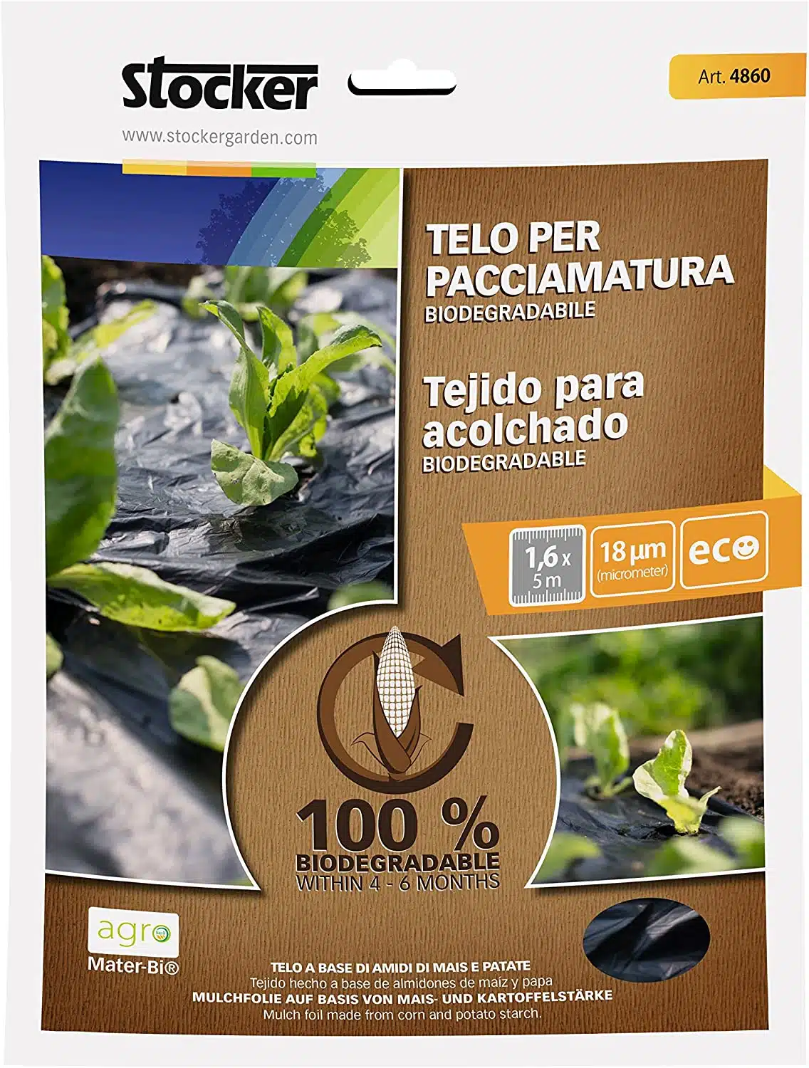 Come si coltivano i pomodori. Terreno, concime, malattie e cimici! 16 telo pacciamatura biodegradabile