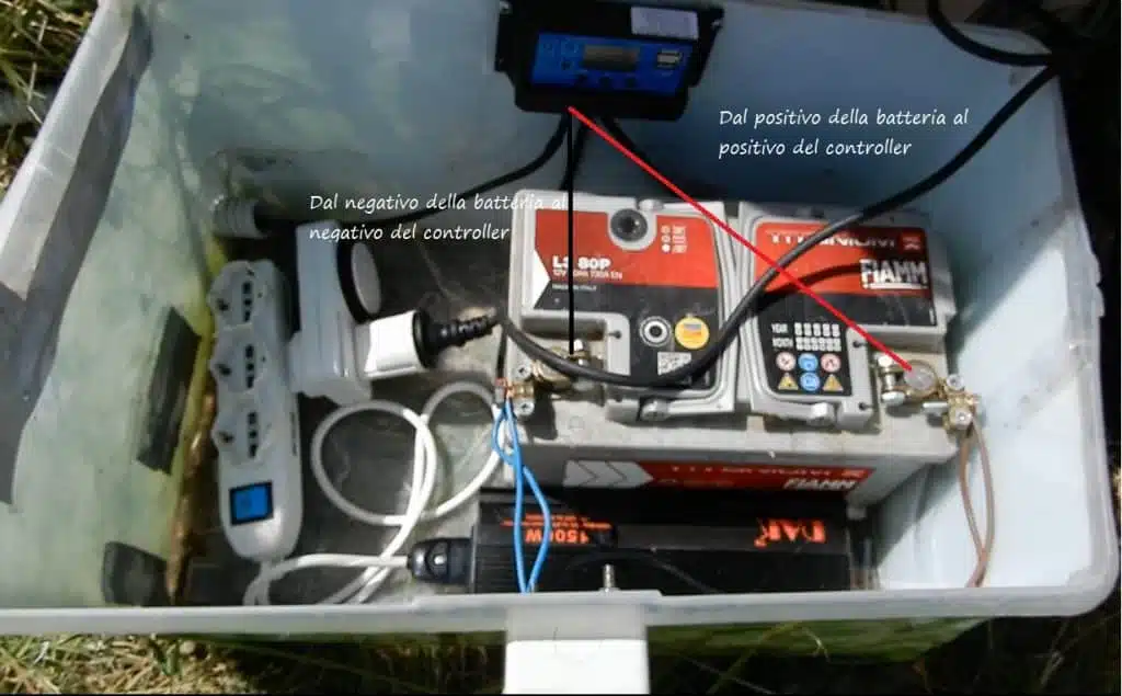 Irrigazione ad energia solare - Modificato! 11 Come realizzare un sistema di irrigazione ad energia solare-circuito solare regolatore di carica 2