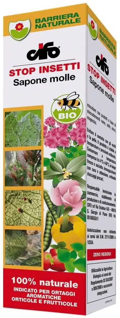 Macerati per gli insetti dell'orto - sapone molle