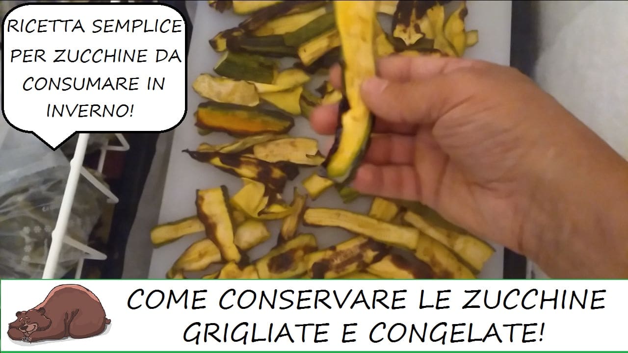 zucchine grigliare congelate
