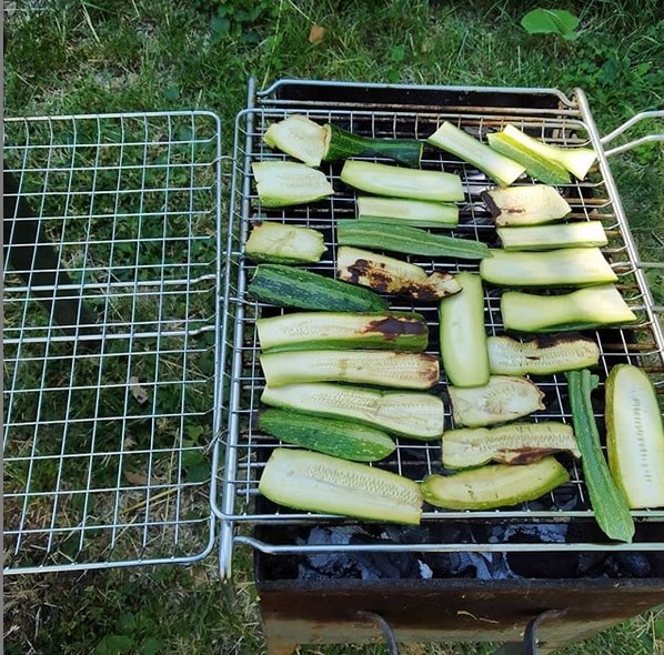 Come conservare le zucchine per l'inverno -zucchine grigliate
