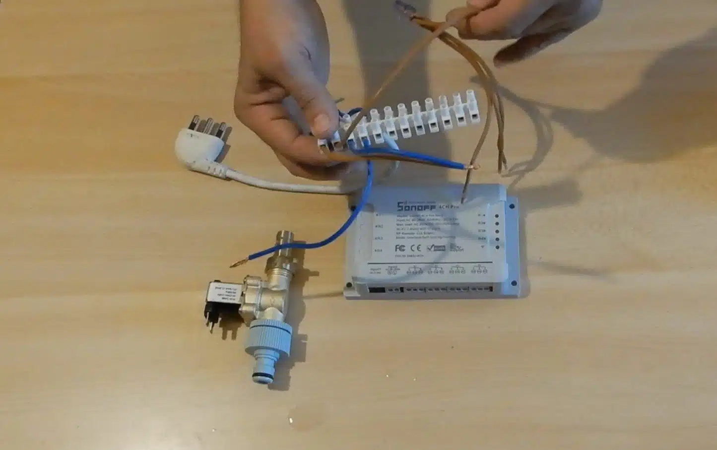 Sonoff 4CH Pro impianto irrigazione orto
