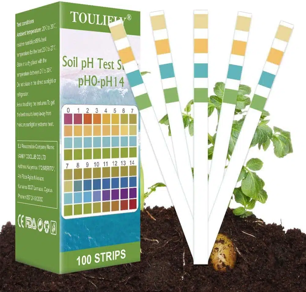 Tipo di terreno e cosa coltivare - cartine tornasole per pH del terreno
