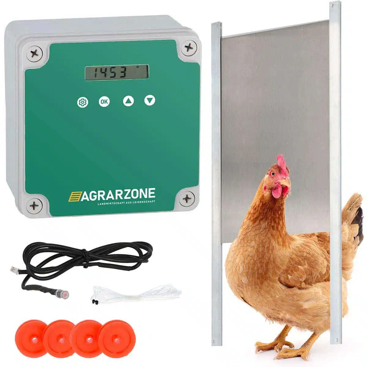 porta automatica per pollaio da 30 Euro contro porta automatica pollaio Agrarzone