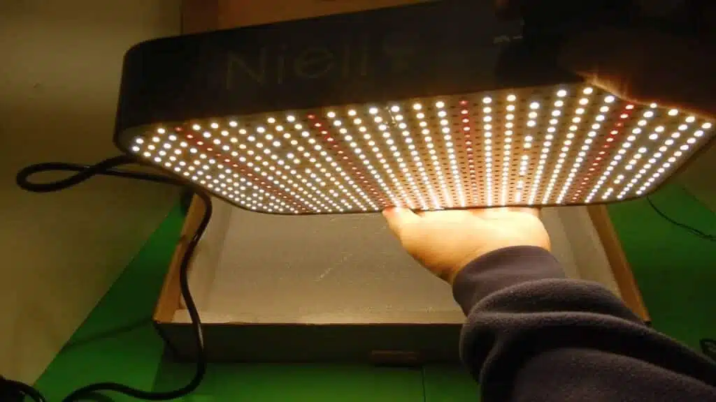 Come realizzare un semenzaio riscaldato con il cavetto riscaldante 4 Come realizzare un semenzaio riscaldato-Lampada LED NIELLO