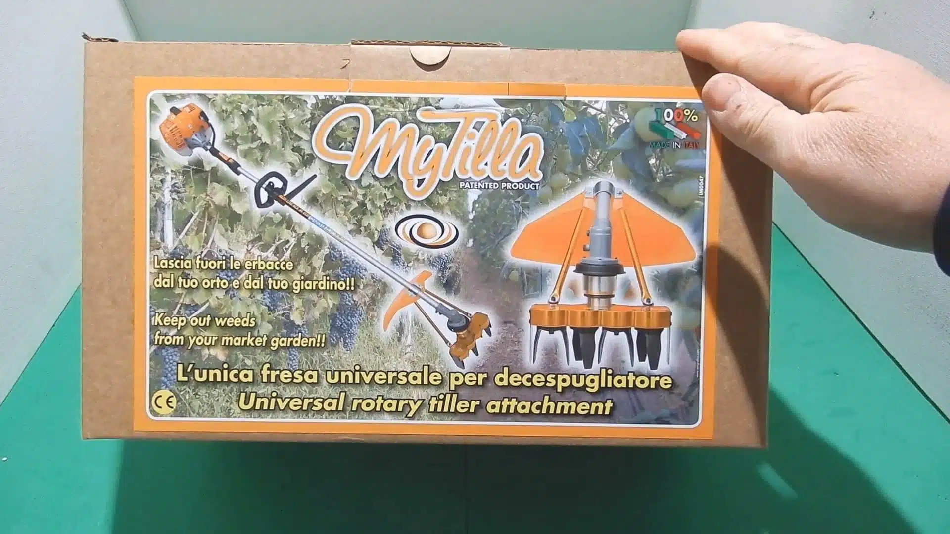 Fresa per decespugliatore Mytilla. Guida al montaggio e test completo! 1 Confezione fresa Mytilla