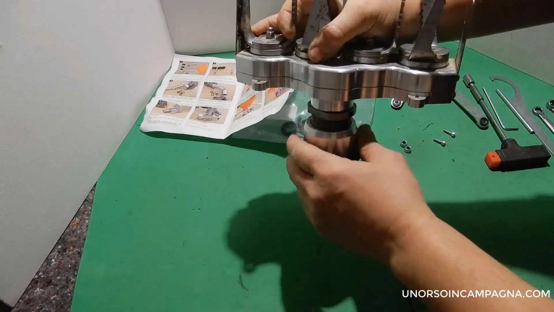 Fresa per decespugliatore Mytilla. Guida al montaggio e test completo! 6 Montaggio fresa Mytilla