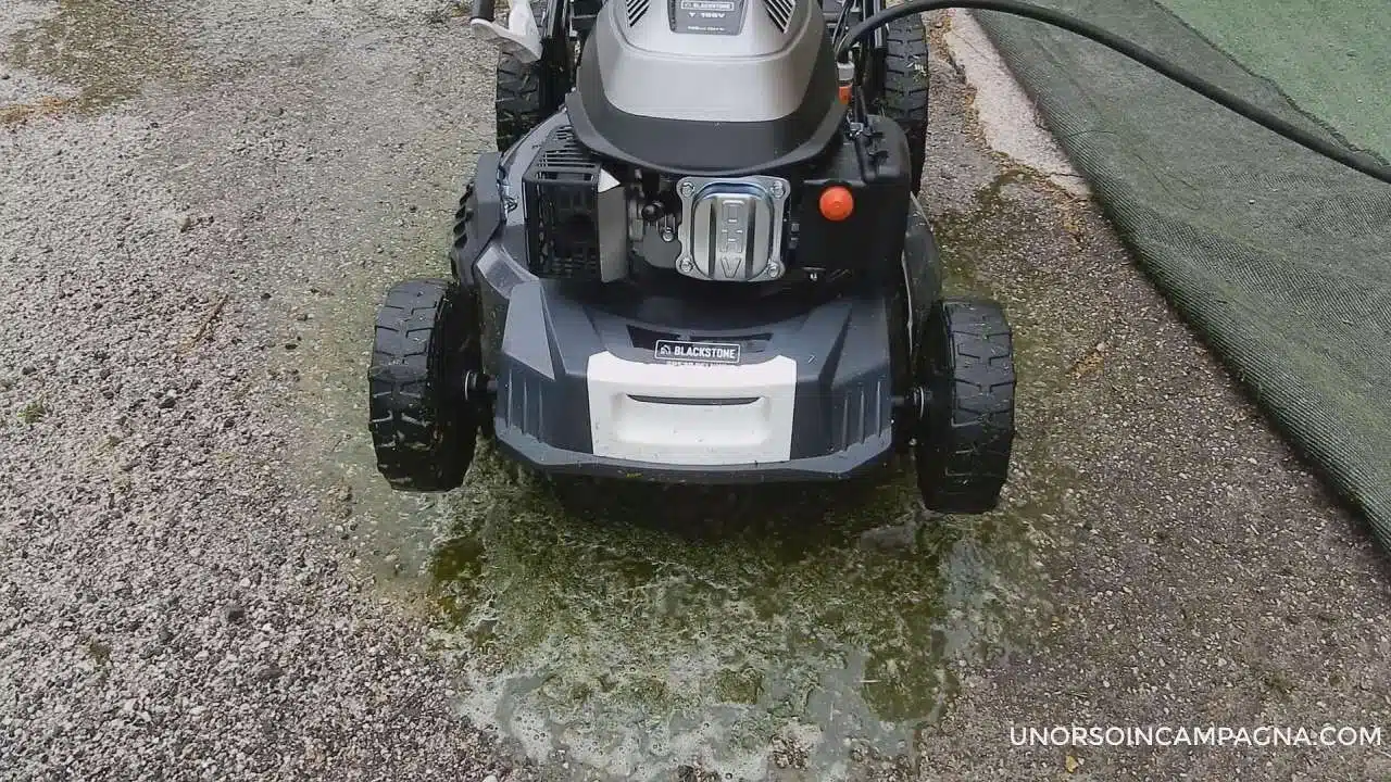 Rasaerba Blackstone SP530 Deluxe-pulizia