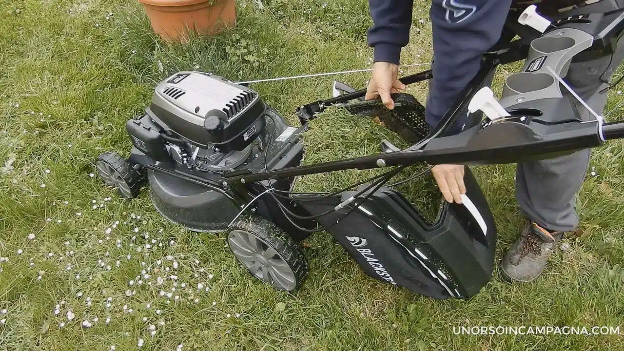 Rasaerba Blackstone SP530 Deluxe -scarico con raccolta