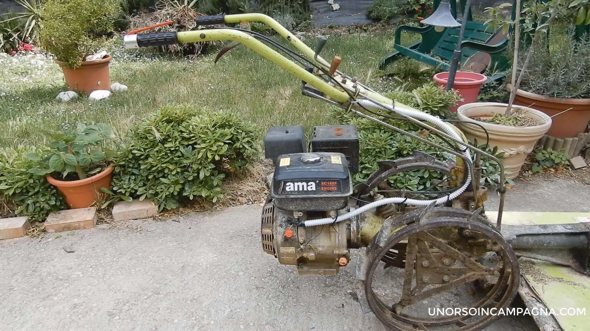 Come si monta il Motorstop, sicurezza per motocoltivatori e motozappa a benzina 3 Come si monta il Motorstop