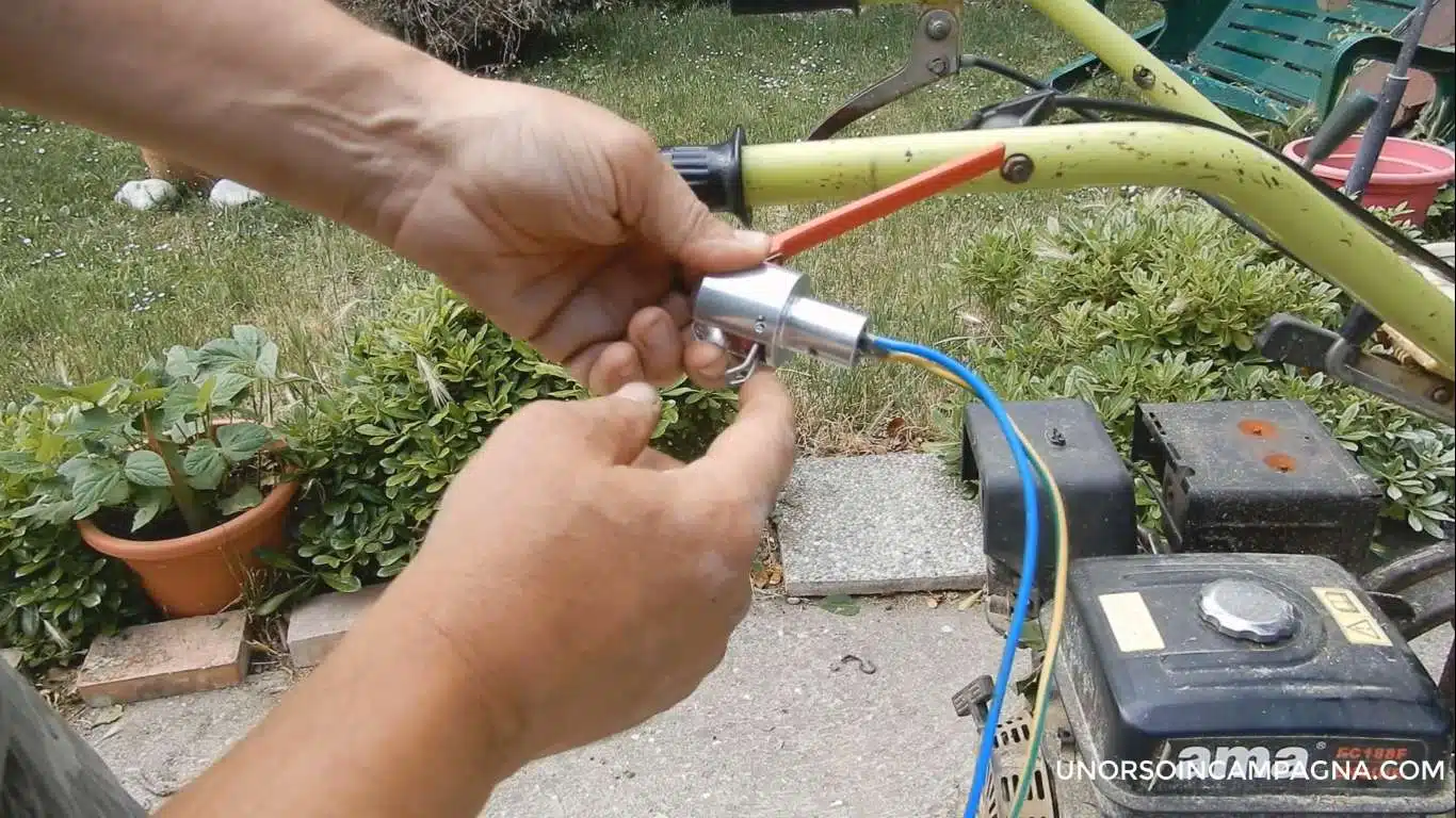 Come si monta il Motorstop, sicurezza per motocoltivatori e motozappa a benzina 10 Sicurezza motozappa motocoltivatore benzina motorstop