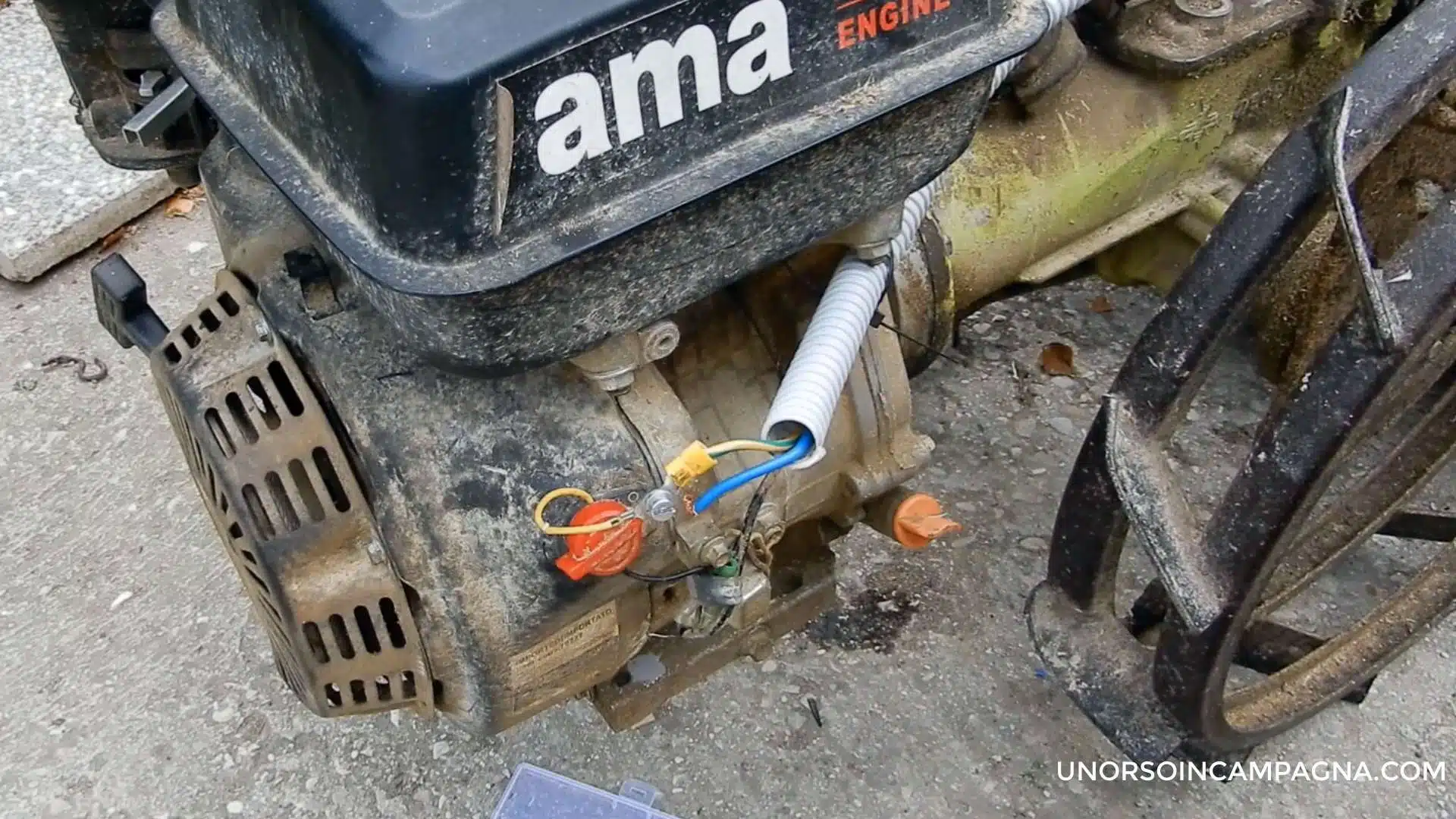 Come si monta il Motorstop, sicurezza per motocoltivatori e motozappa a benzina 8 Sicurezza motozappa motocoltivatore benzina motorstop