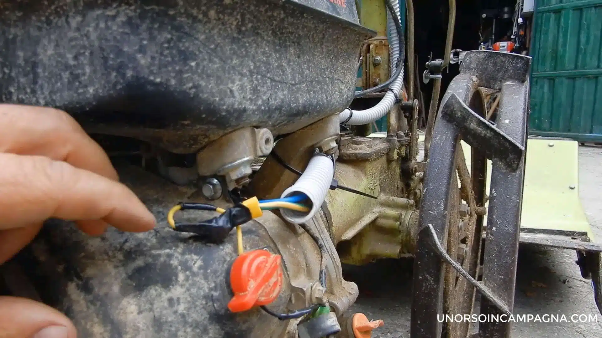 Come si monta il Motorstop, sicurezza per motocoltivatori e motozappa a benzina 7 Sicurezza motozappa motocoltivatore benzina motorstop