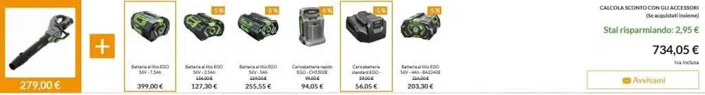 test decespugliatore EGO ST1610E-T-batterie