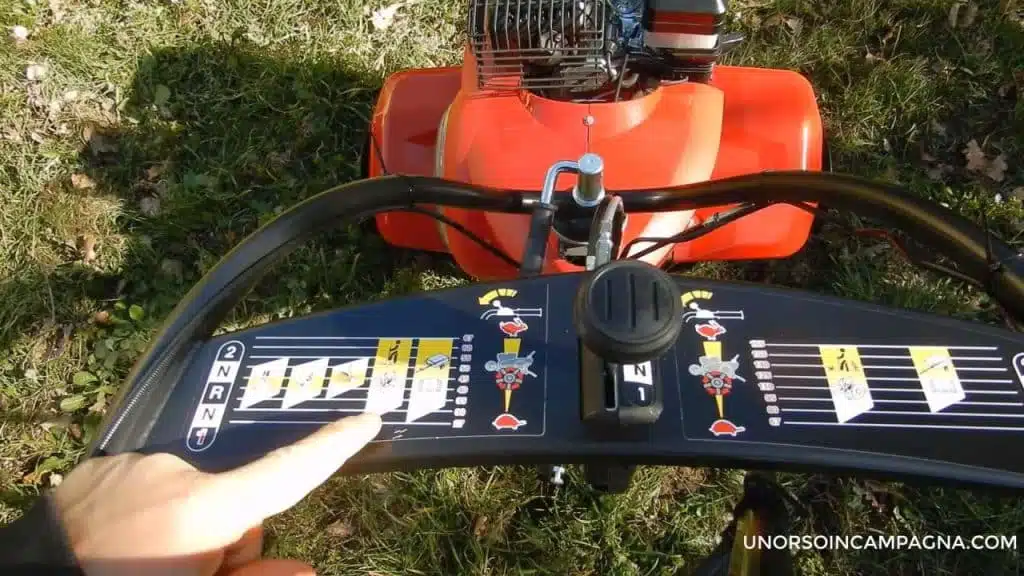 Motozappa a scoppio PUBERT VARIO 55 P C3. Test completo! 7 Stegole e comandi Motozappa PUBERT VARIO 55 P C3