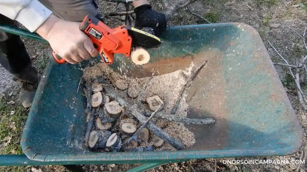 Potatore Attila ATP 12.2 Li - taglio legna