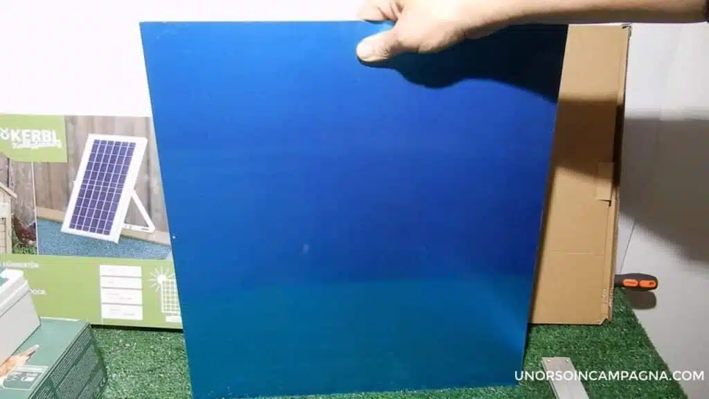 Porta in alluminio kit apriporta pollaio