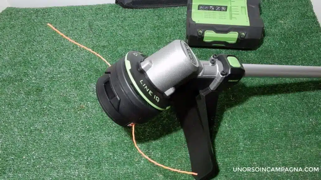 test decespugliatore EGO ST1610E-T-Tecnologia Line IQ EGO