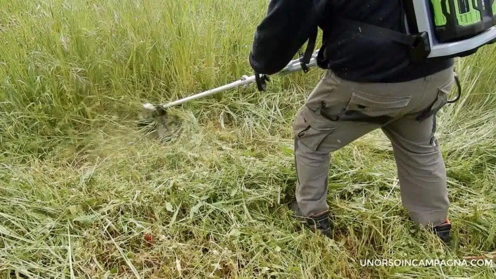 test decespugliatore EGO ST1610E-T 