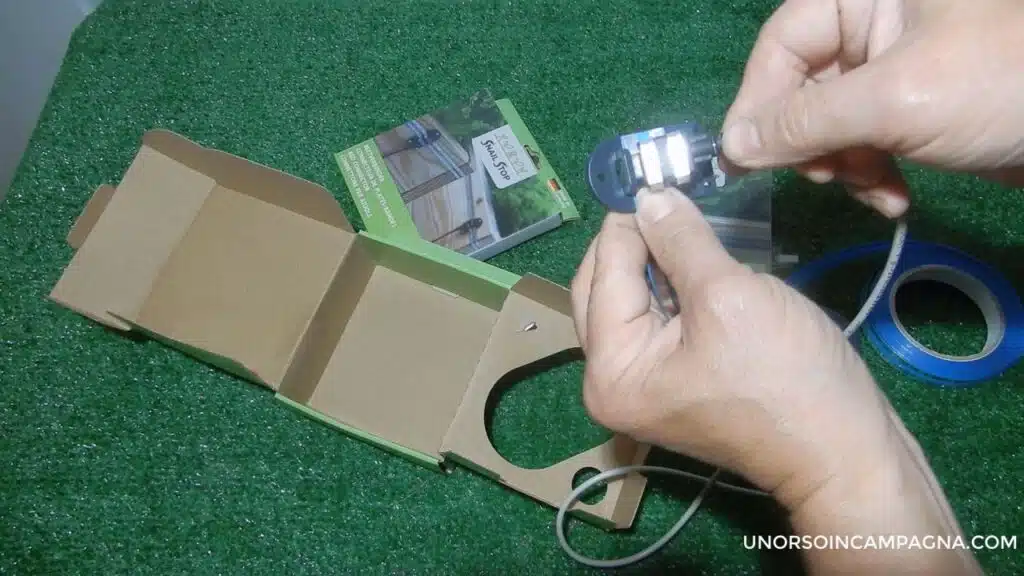 SnailStop: recinto elettrico per le lumache nell'orto! 7 SNAILSTOP recinto elettrico antilumache