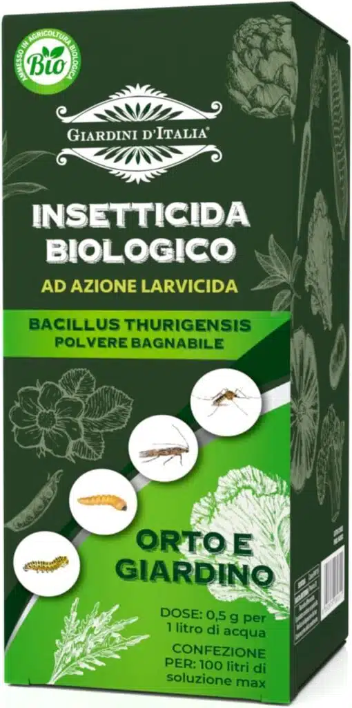 Tuta absoluta o tignola del pomodoro - Bacillus thuringiensis