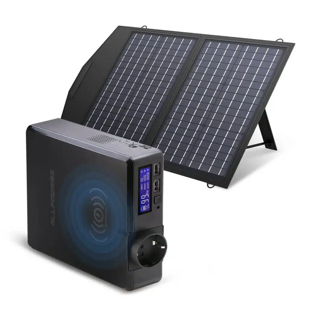 Power Station S200 di AllPowers da 200 Watt! 2 Power Station S200 di AllPowers con pannelli solari