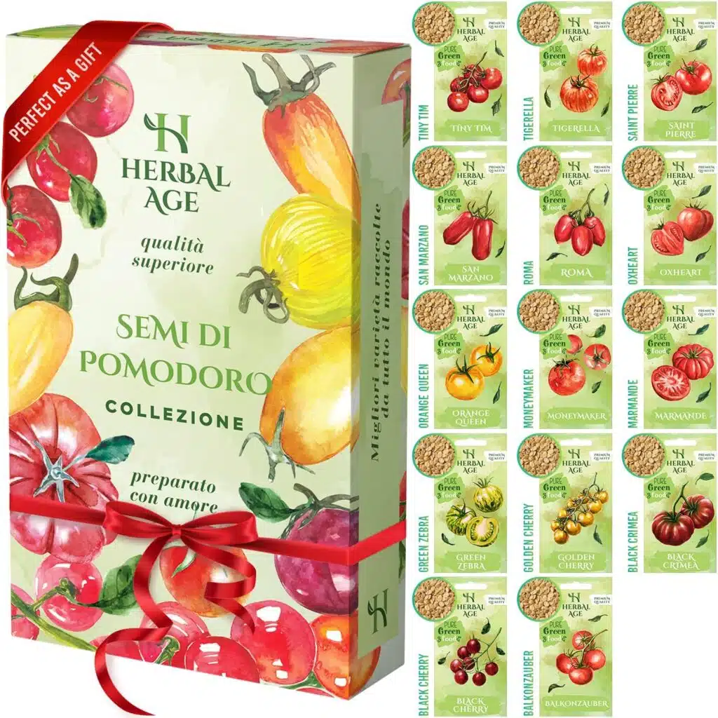 10 idee regalo per Natale per orto e giardinaggio - 14 Varietà di piante di Pomodoro