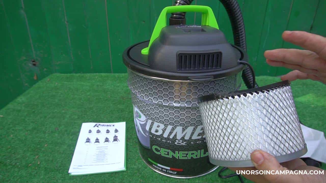 Bidone aspira cenere Ribimex 2
