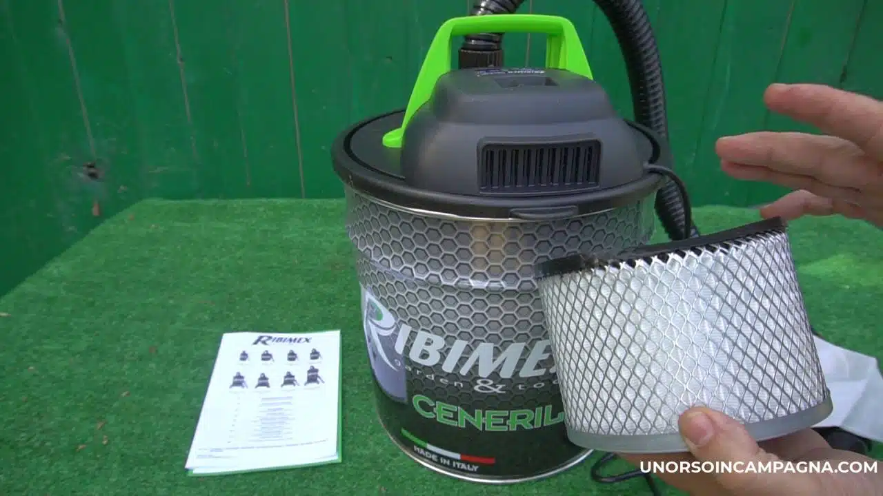 Bidone aspira cenere Ribimex 2