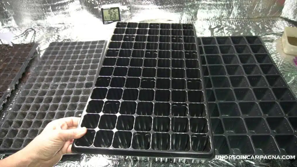 Vaschette di germinazione per il semenzaio!