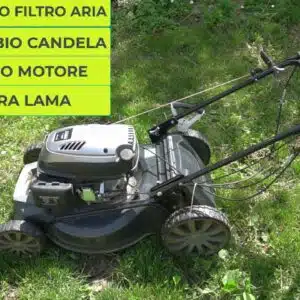 Manutenzione del rasaerba Blackstone SP530 Deluxe