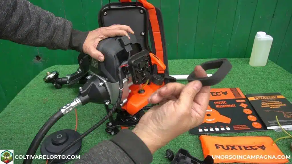 Decespugliatore spalleggiato Fuxtec MS152T: potente ed economico! 4 FUXTEC FX MS152T filtro aria