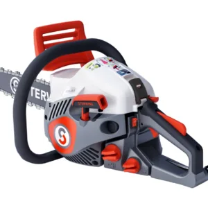 pulsante di accensione motosega