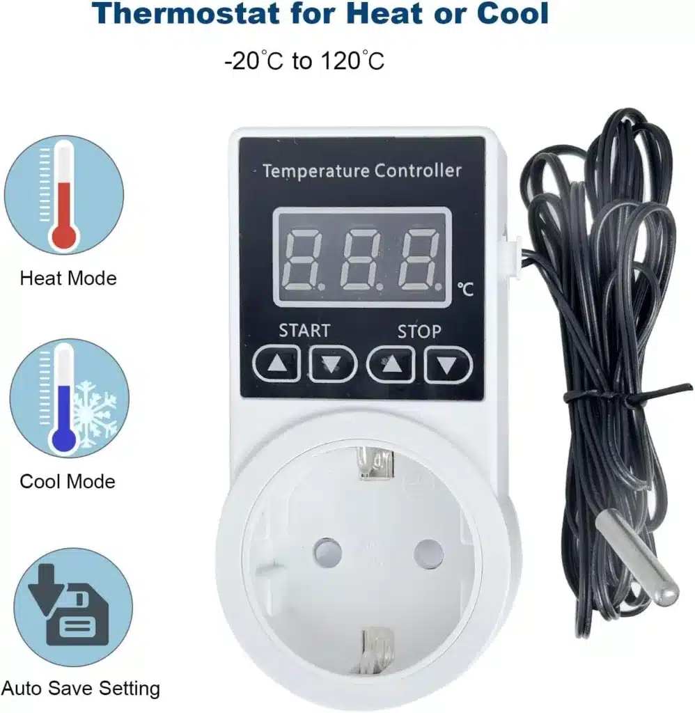 Come realizzare un semenzaio riscaldato con il cavetto riscaldante 3 Come realizzare un semenzaio riscaldato-termostato per cavo riscaldante